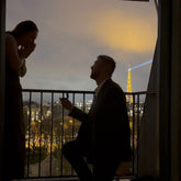 A Parisian Dream: Molly & Tom's Radiant Bespoke Story