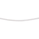 Delicate Sterling Silver Curb Chain Necklace
