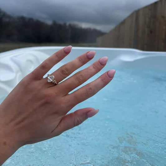 An Enchanting Array of Diamonds: Bella & Zack’s Bespoke Story