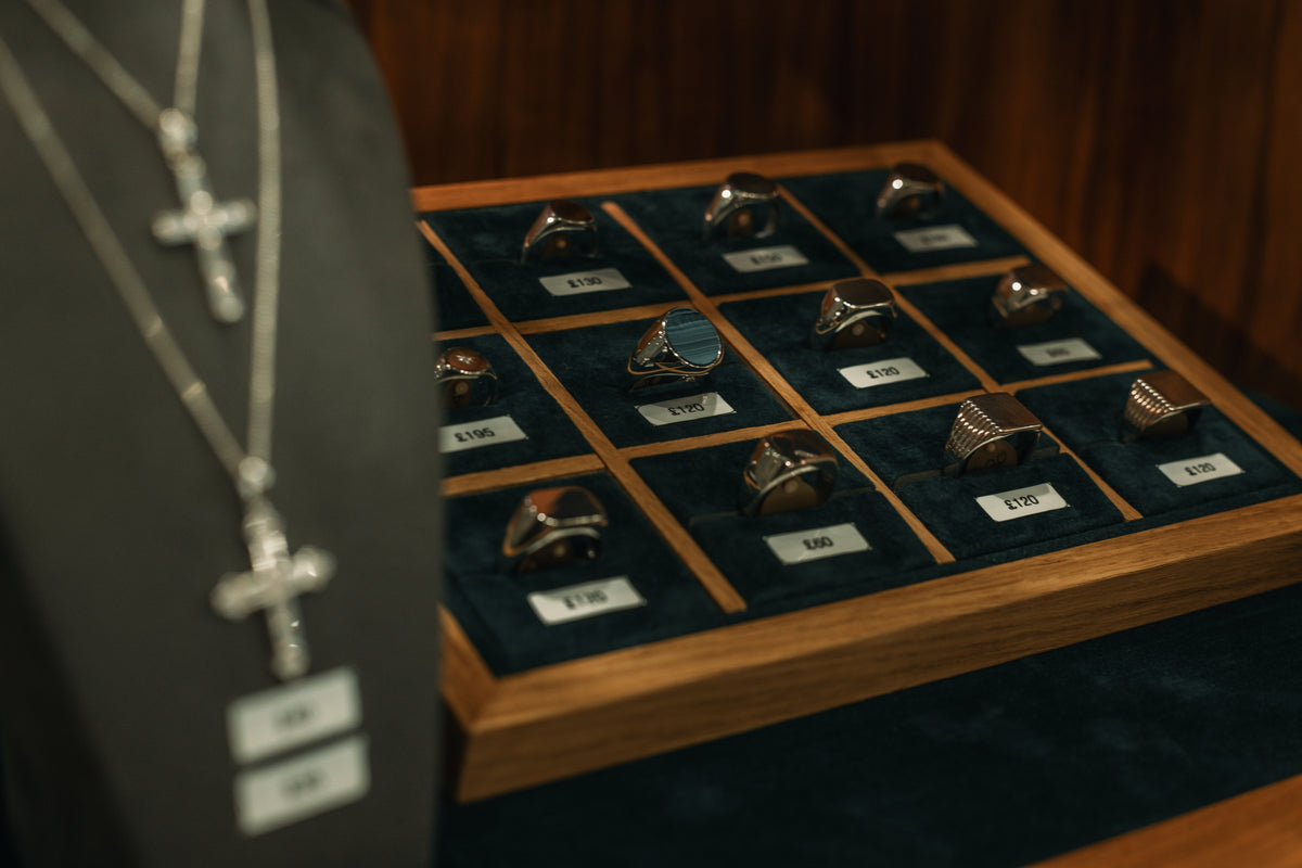 Men's Signet Rings and Family Crest Engraving