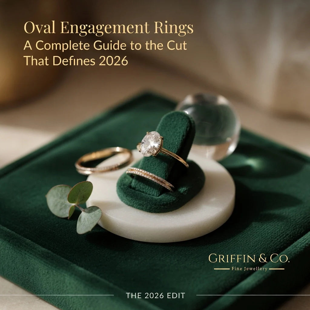 Professional header image for list-based article: Oval Engagement Rings: A Complete Guide to the Cut That D...