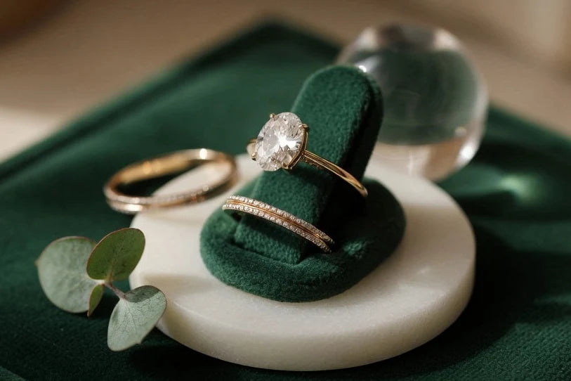 Professional header image for list-based article: Oval Engagement Rings: A Complete Guide to the Cut That D...