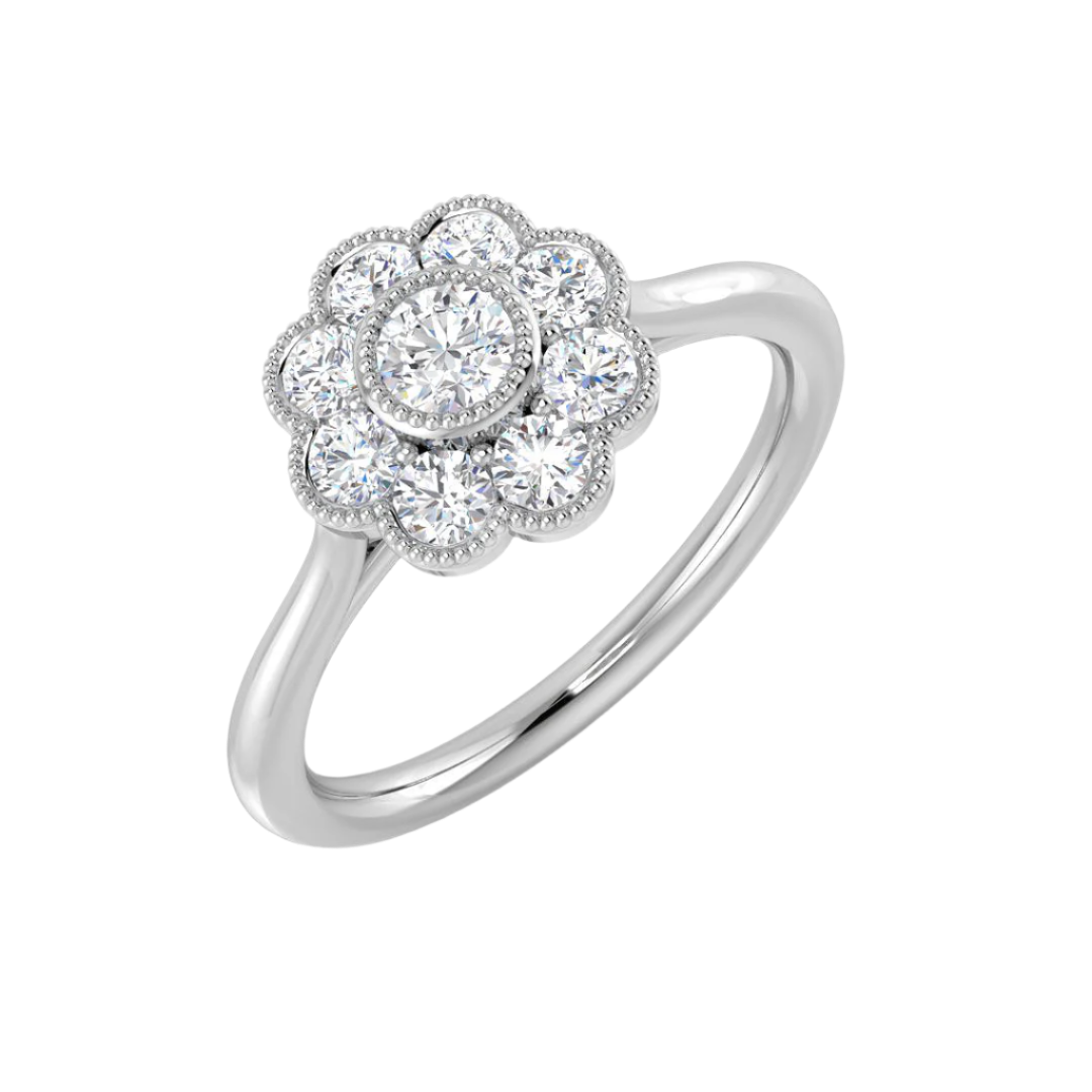 Cluster Engagement Rings