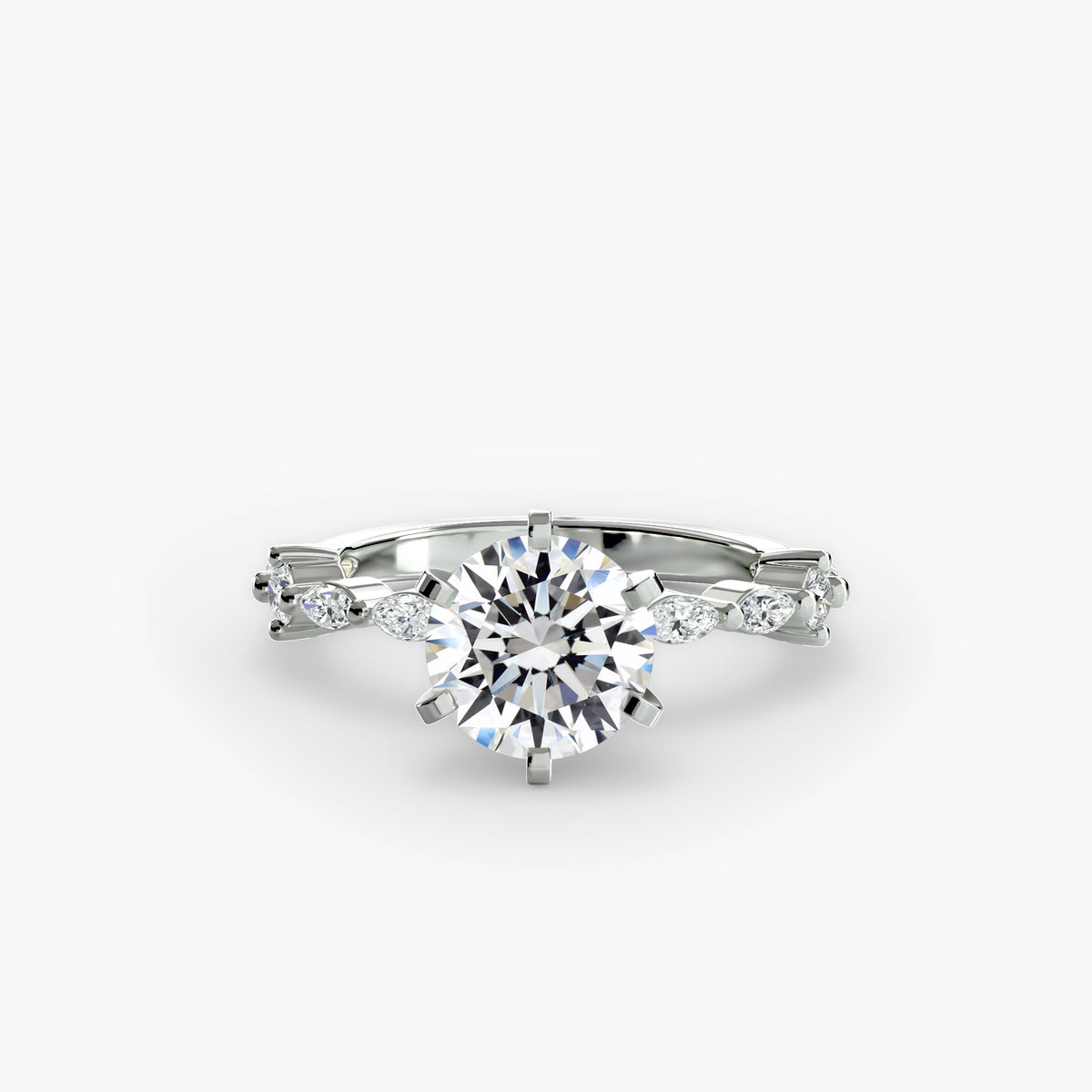 White Gold, down view