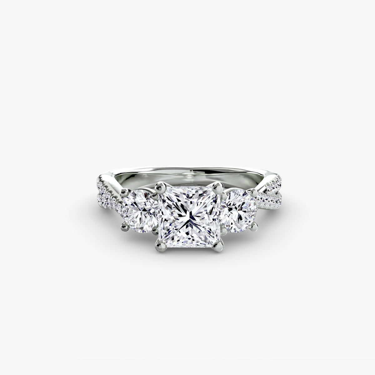 White Gold, Princess, down view