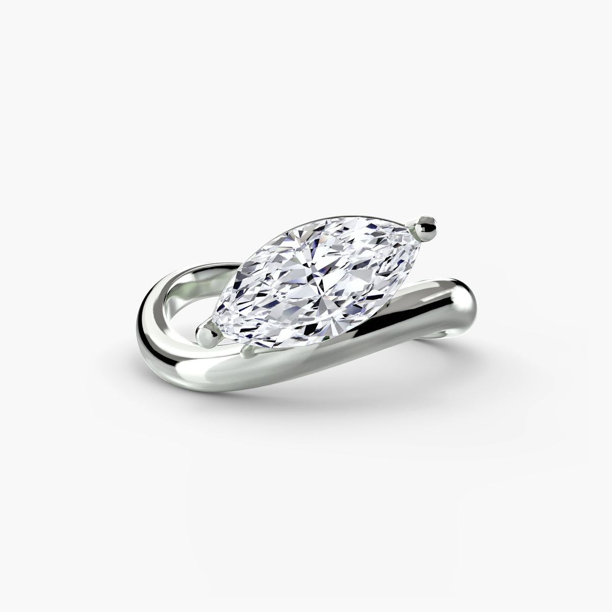 White Gold, down view