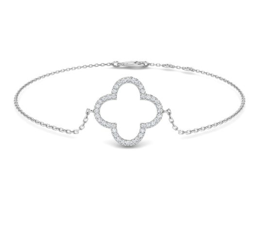 A gold-coloured bracelet featuring a chain of round, polished gold balls.