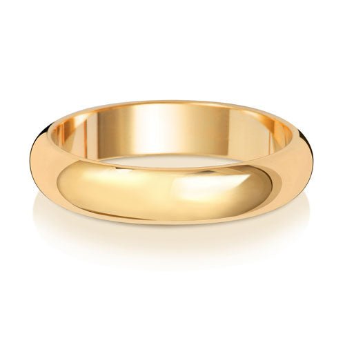 "D Shape" - Wedding Band - Ebony Jewellery Chichester - Bespoke by Ebony