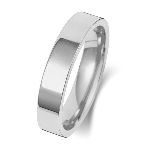 "Flat Court" - Wedding Band - Ebony Jewellery Chichester - Bespoke by Ebony