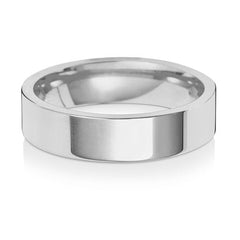 "Flat Court" - Wedding Band - Ebony Jewellery Chichester - Bespoke by Ebony