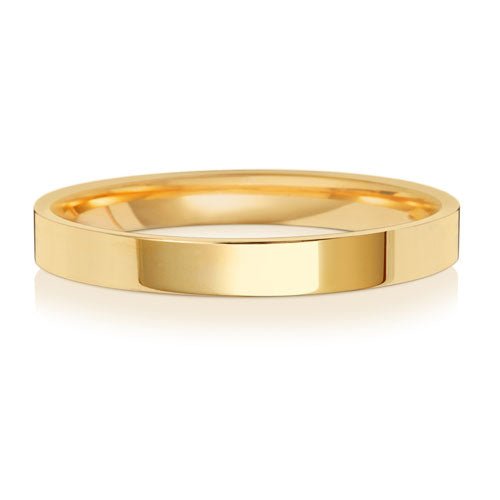 "Flat Court" - Wedding Band - Ebony Jewellery Chichester - Bespoke by Ebony