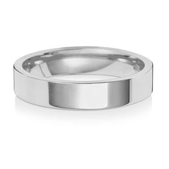 "Flat Court" - Wedding Band - Ebony Jewellery Chichester - Bespoke by Ebony