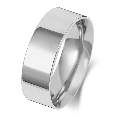 "Flat Court" - Wedding Band - Ebony Jewellery Chichester - Bespoke by Ebony