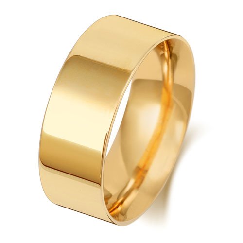 "Flat Court" - Wedding Band - Ebony Jewellery Chichester - Bespoke by Ebony