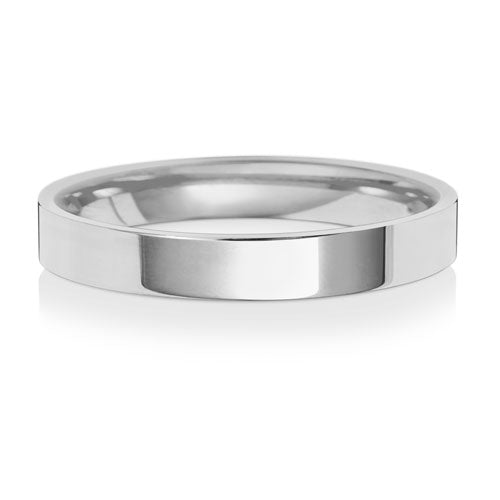"Flat Court" - Wedding Band - Ebony Jewellery Chichester - Bespoke by Ebony