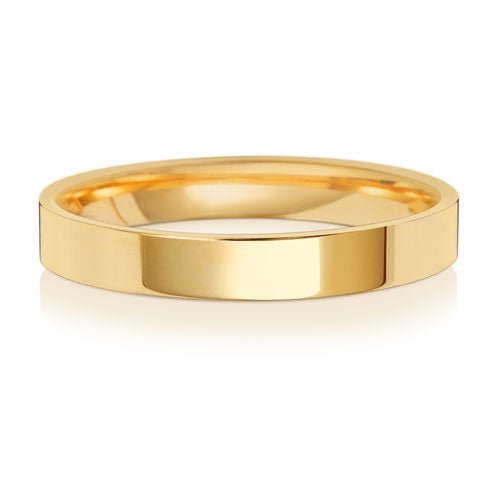 "Flat Court" - Wedding Band - Ebony Jewellery Chichester - Bespoke by Ebony