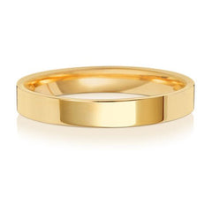 "Flat Court" - Wedding Band - Ebony Jewellery Chichester - Bespoke by Ebony