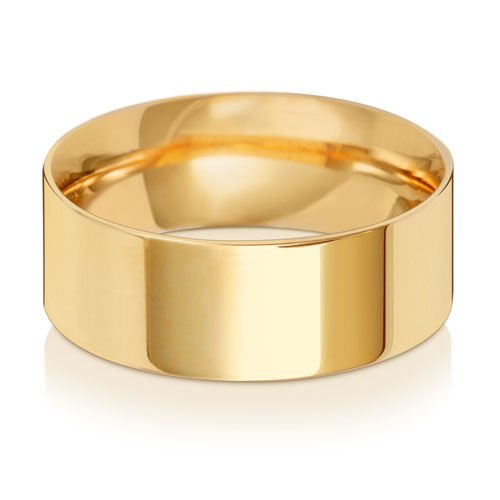 "Flat Court" - Wedding Band - Ebony Jewellery Chichester - Bespoke by Ebony
