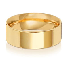 "Flat Court" - Wedding Band - Ebony Jewellery Chichester - Bespoke by Ebony