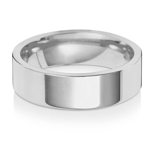 "Flat Court" - Wedding Band - Ebony Jewellery Chichester - Bespoke by Ebony
