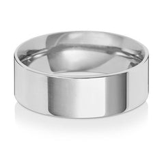 "Flat Court" - Wedding Band - Ebony Jewellery Chichester - Bespoke by Ebony