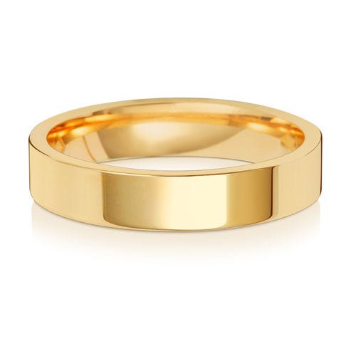 "Flat Court" - Wedding Band - Ebony Jewellery Chichester - Bespoke by Ebony