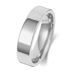 "Flat Court" - Wedding Band - Ebony Jewellery Chichester - Bespoke by Ebony