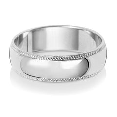 "Millgrain" - Wedding Band - Ebony Jewellery Chichester - Bespoke by Ebony