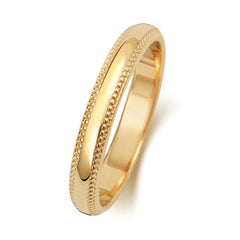 "Millgrain" - Wedding Band - Ebony Jewellery Chichester - Bespoke by Ebony