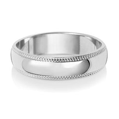 "Millgrain" - Wedding Band - Ebony Jewellery Chichester - Bespoke by Ebony