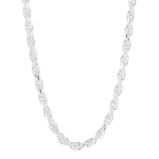 Diamond Cut Rope Chain Necklace 700
