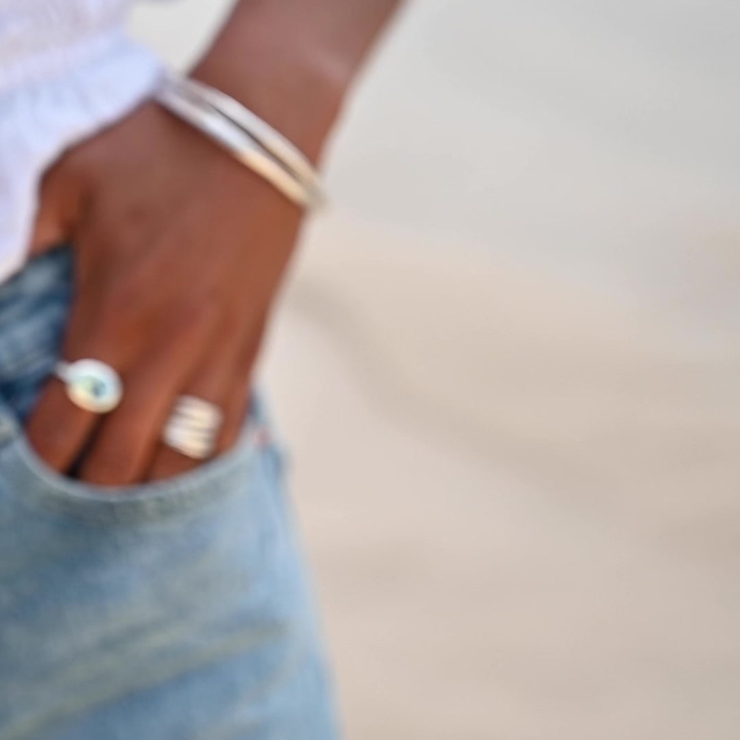 Classic Sterling Silver Bangle